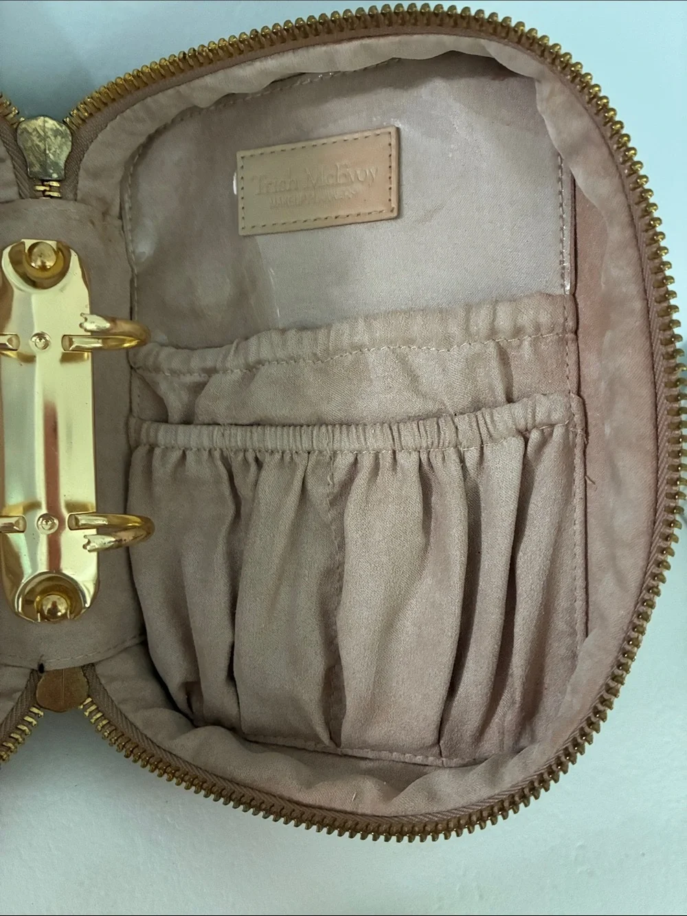 Trish McEvoy compact quilted